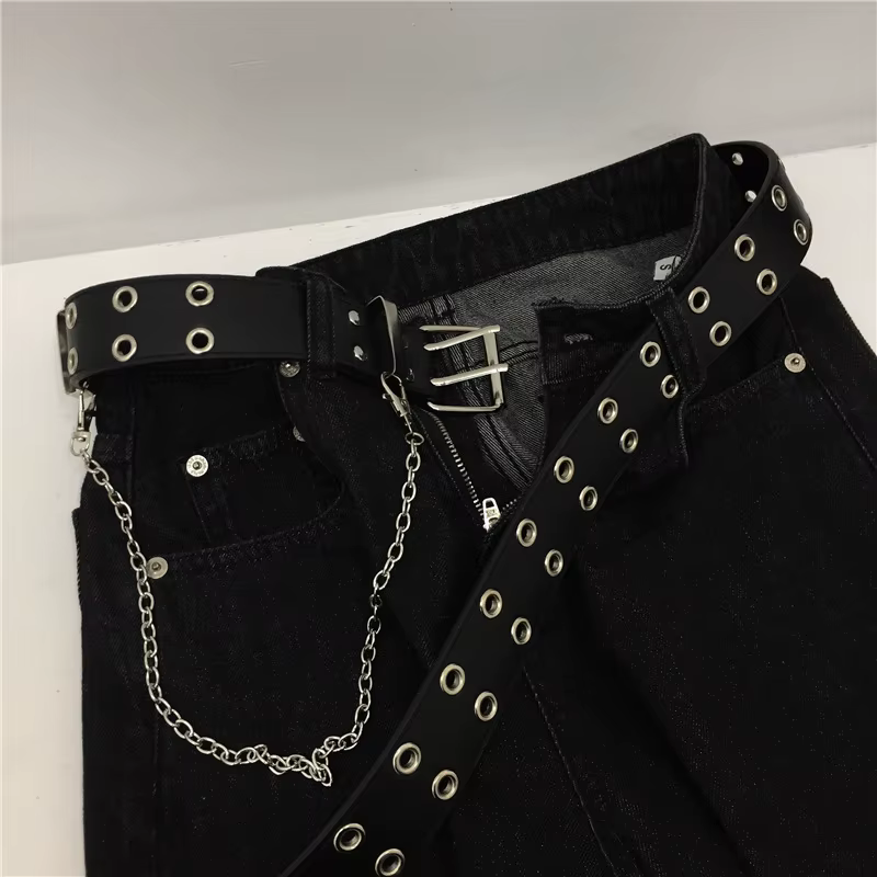 Ceinture à double anneau pour femme