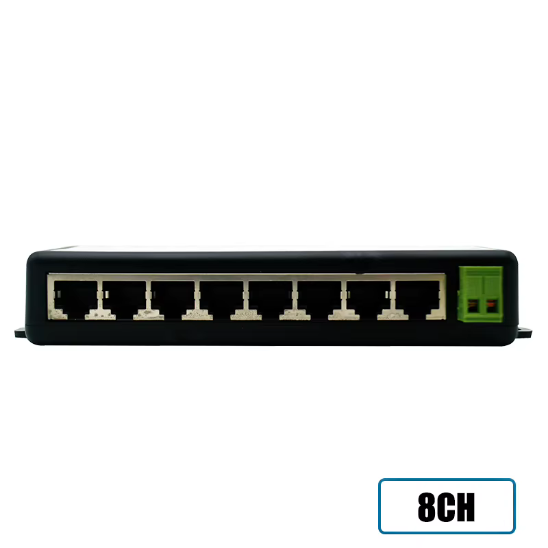 Injecteur POE 4Ports 8 Ports séparateur POE pour réseau de vidéosurveillance caméra POE alimentation sur Ethernet IEEE802.3af offre spéciale