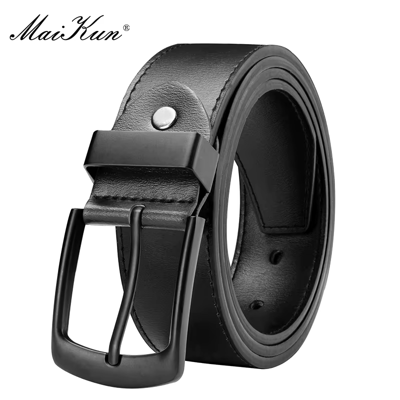 Maikun hommes tenue décontractée ceinture alliage boucle ardillon