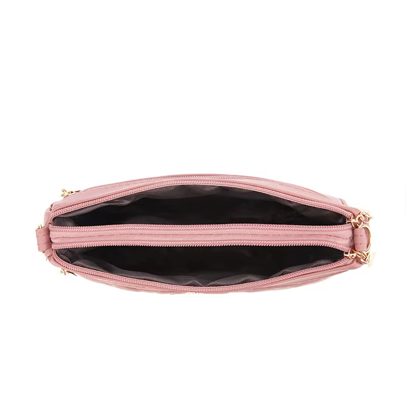 Sacs à bandoulière en cuir PU avec fermeture éclair pour femme