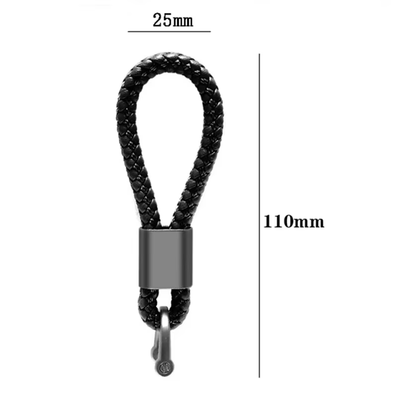 Porte-clés en corde tressée avec LOGO personnalisé