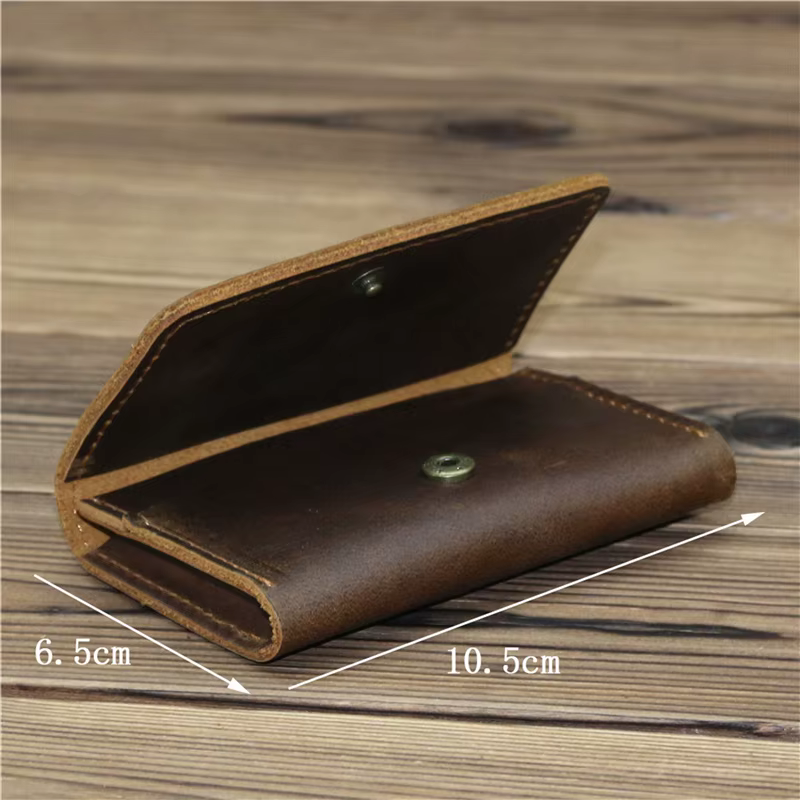 Porte-cartes de crédit vintage pour hommes