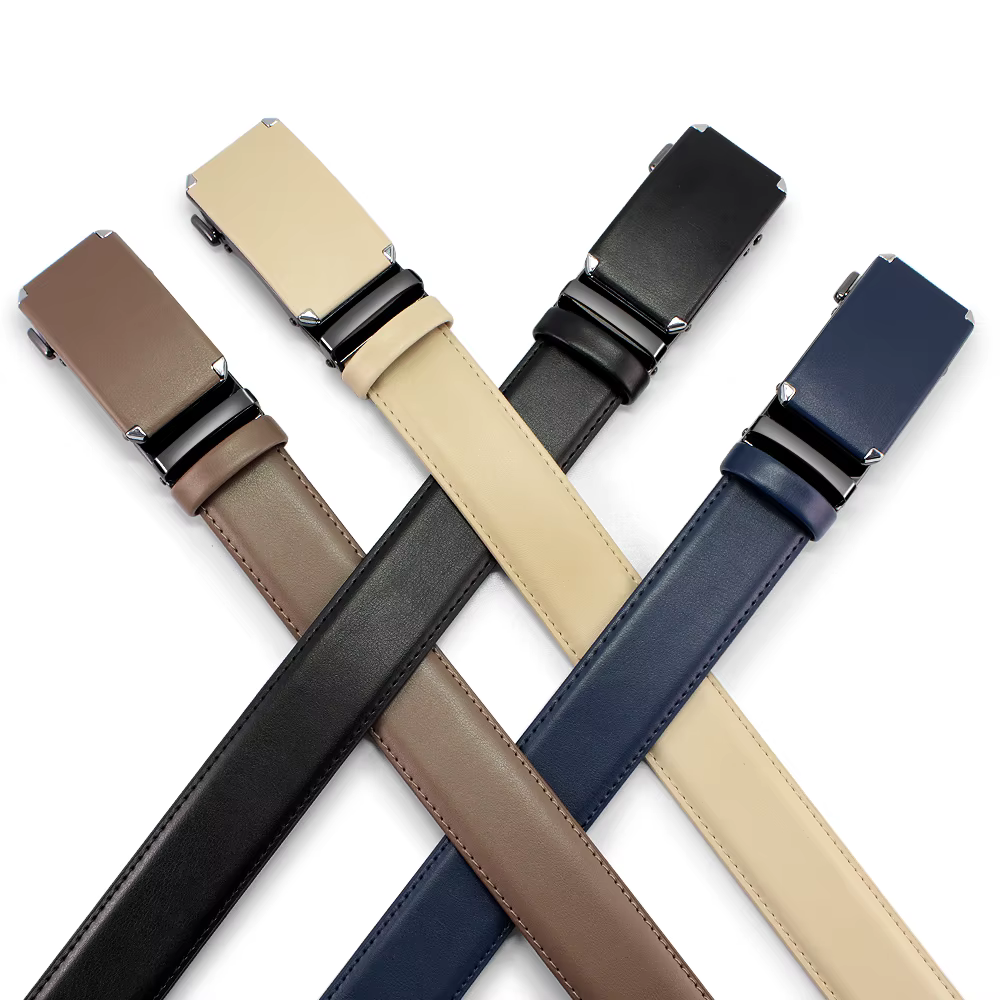 CHAOREN hommes mode ceinture en cuir véritable
