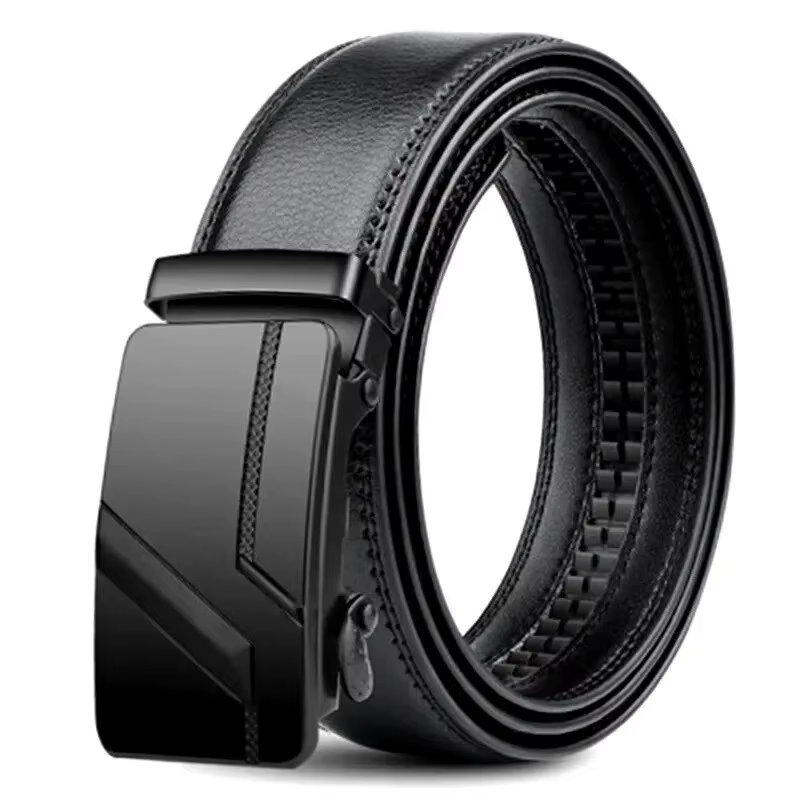 Ceinture en cuir PU pour hommes d'affaires