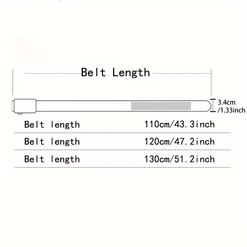 Ceinture décontractée de haute qualité pour hommes