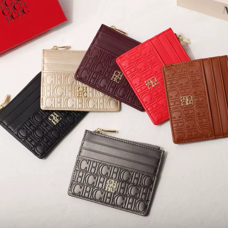 CHCH – portefeuille messager Simple de couleur unie
