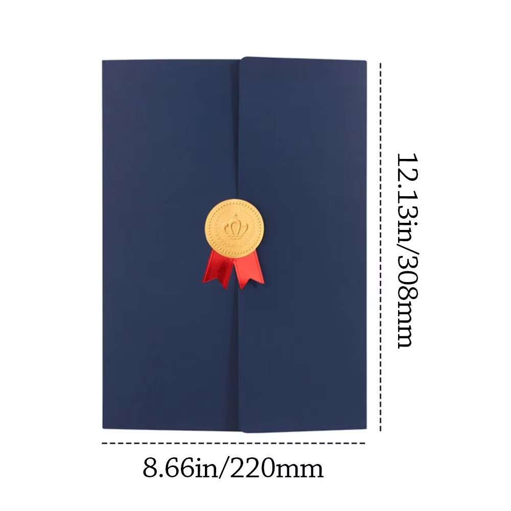 Porte-certificat de remise de diplôme A4