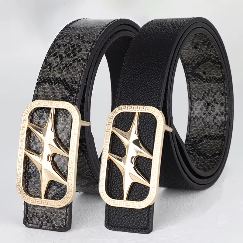 Ceinture réversible unisexe de haute qualité