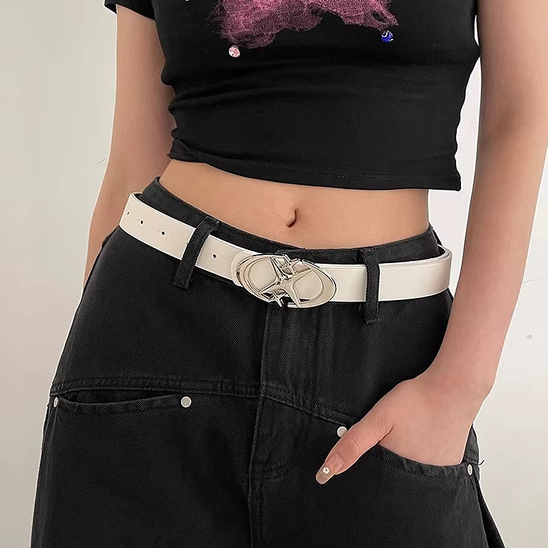 Y2K Punk gothique ceinture femmes