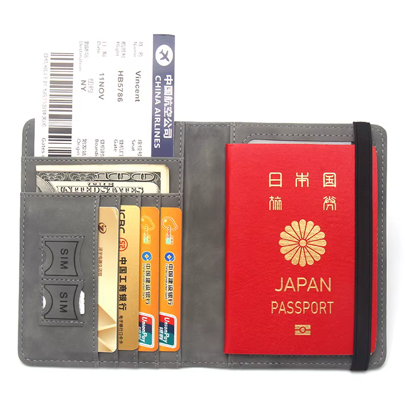 Couverture de passeport japonais, étui de protection