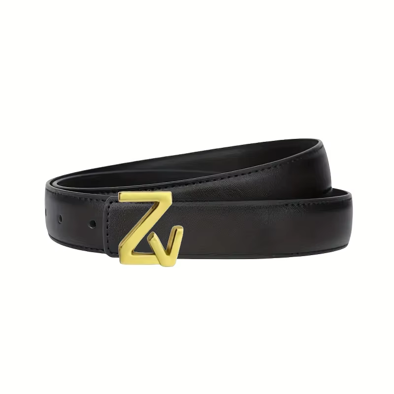 Ceinture pour femme avec boucle en alliage GoldZVA
