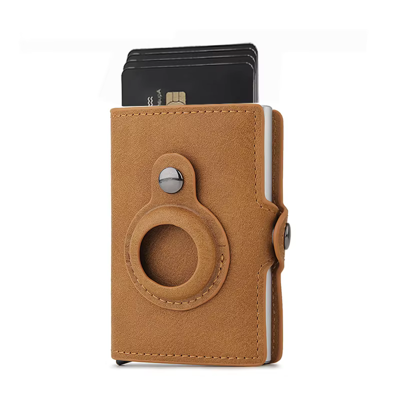 Porte-carte Rfid en carbone pour hommes et femmes