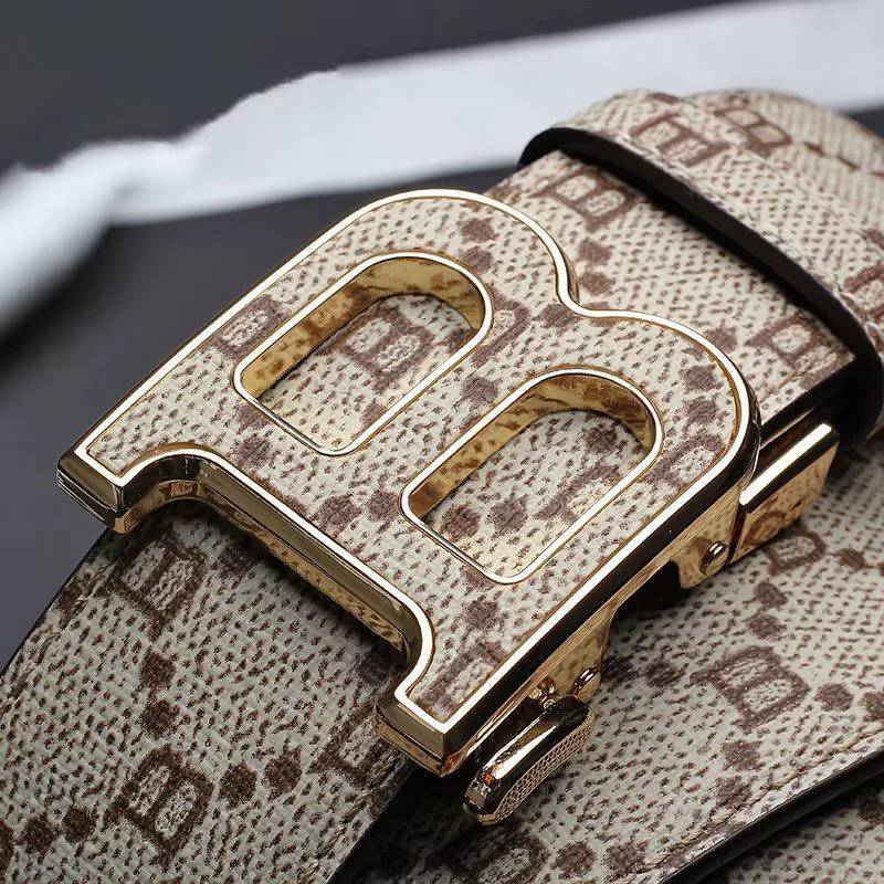 Haute qualité 3.4 cm marque de luxe hommes ceintures célèbres
