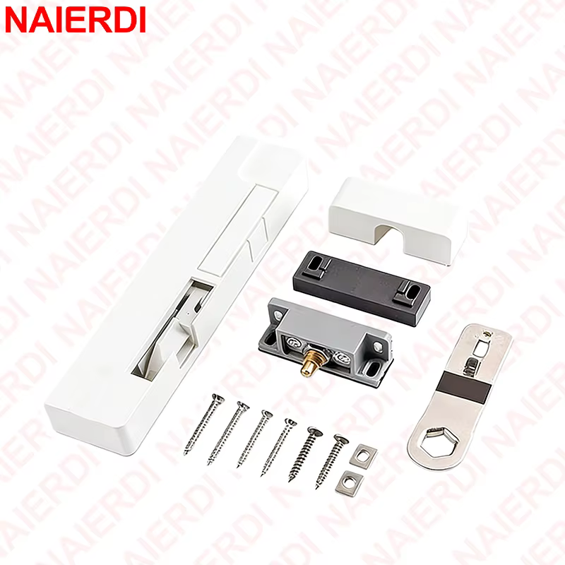 Ferme-porte amortisseur NAIERDI, fermeture automatique de porte battante, silencieux, invisible, hydraulique, anti-pincement