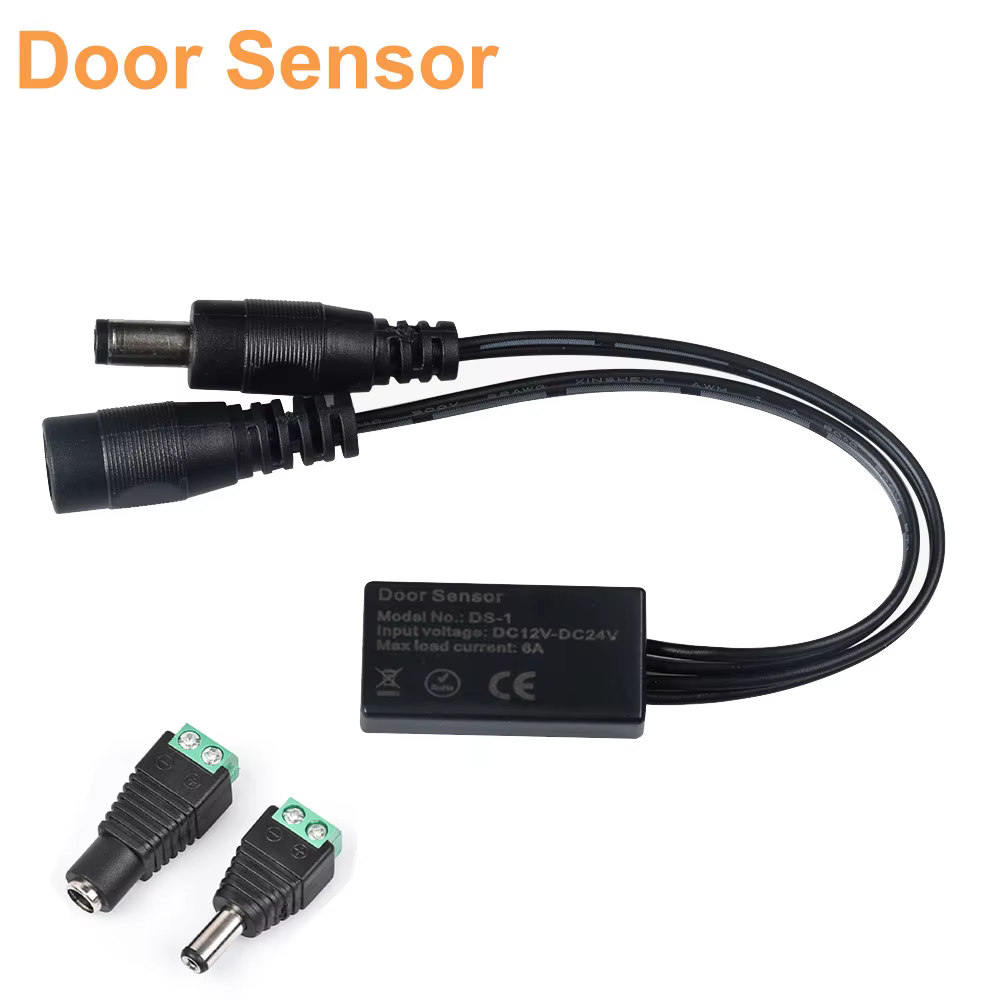 Capteur de porte interrupteur de lumière DC 12V 24V 6A, marche/arrêt automatique, haute sensibilité, Induction infrarouge sans fil pour armoire à bande LED, usage domestique