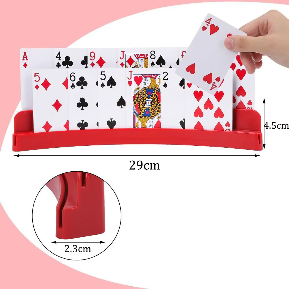 Porte-cartes à deux couches en ABS