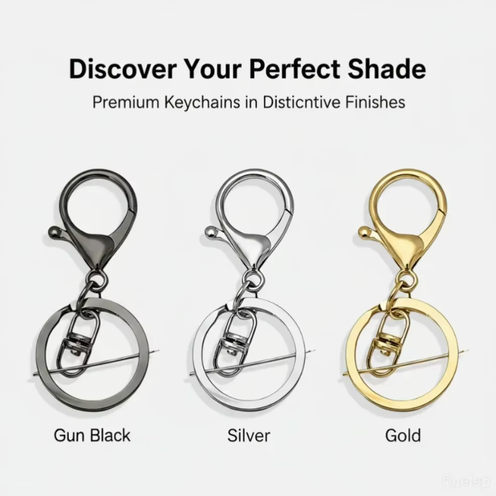 Porte-clés avec fermoir mousqueton long de 70mm, 6 à 50 pièces/lot, pour la fabrication de bijoux, accessoires de bricolage pour porte-clés