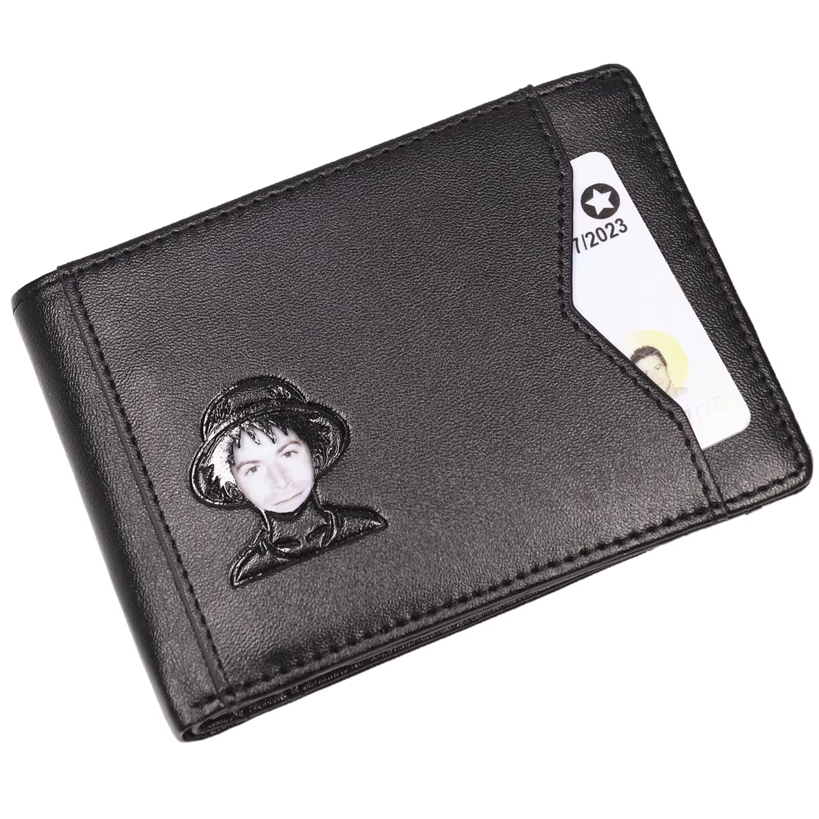 Portefeuille en cuir PU pour hommes
