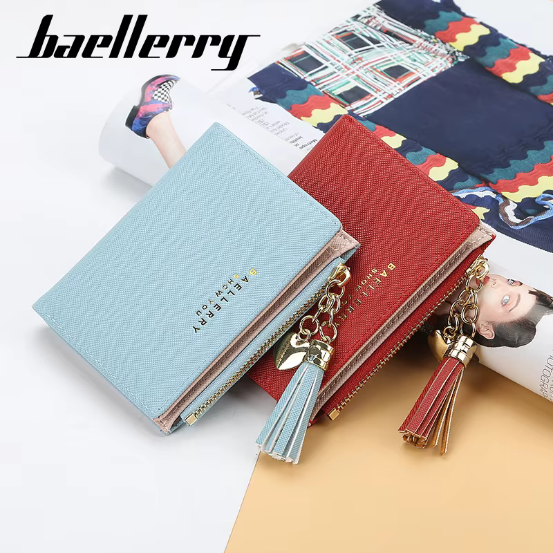 Portefeuille de luxe Baellerry pour femmes