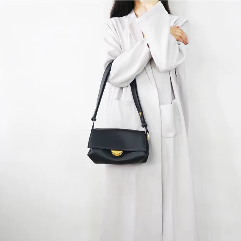 Sac à bandoulière en cuir pour femmes