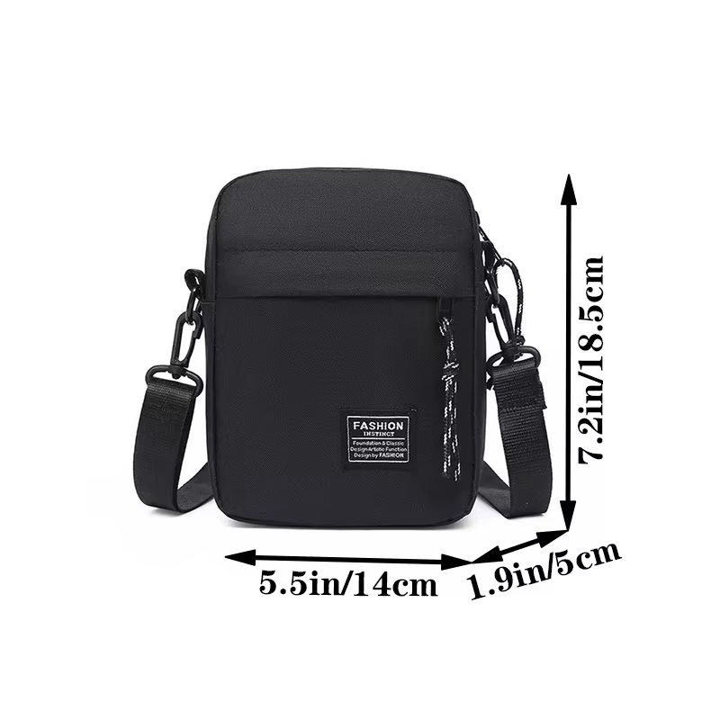Sac pour hommes, disponible dans un seul design à bandoulière