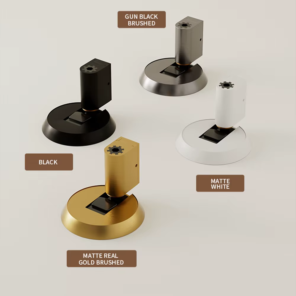 DOOROOM – butée de porte coupe-vent et Anti-Collision, Simple, sans poinçonnage, Stable et Durable, pour l'amélioration de l'habitat