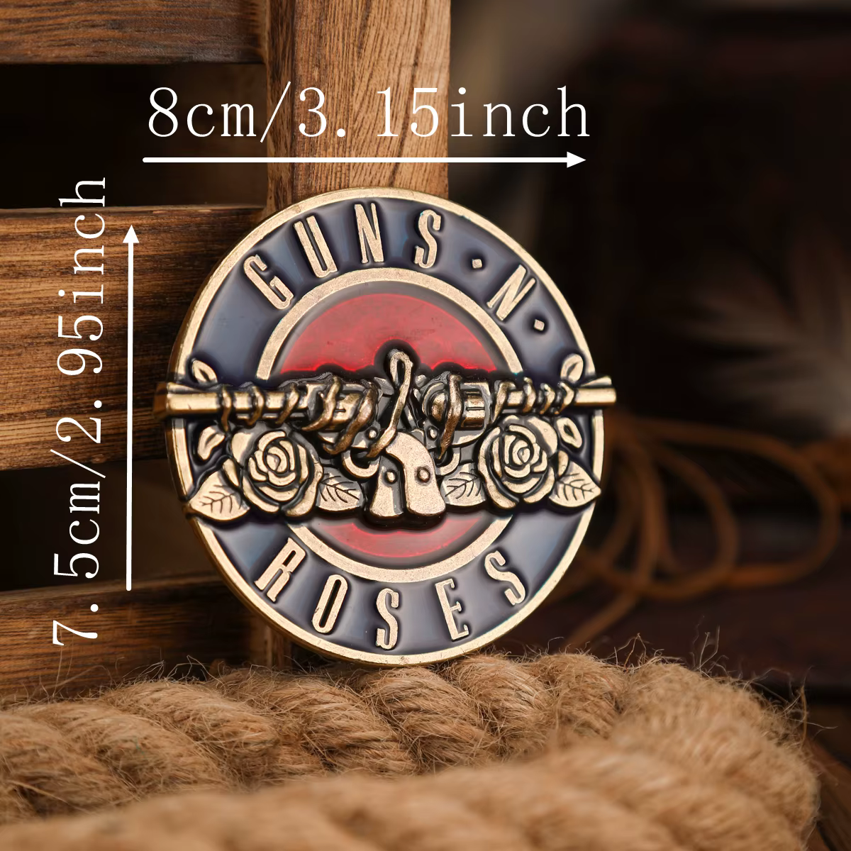 Boucle de ceinture de style occidental avec une boucle en métal unique et rétro