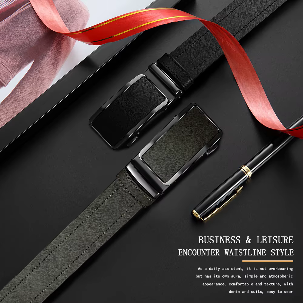 Ceinture en cuir pour hommes