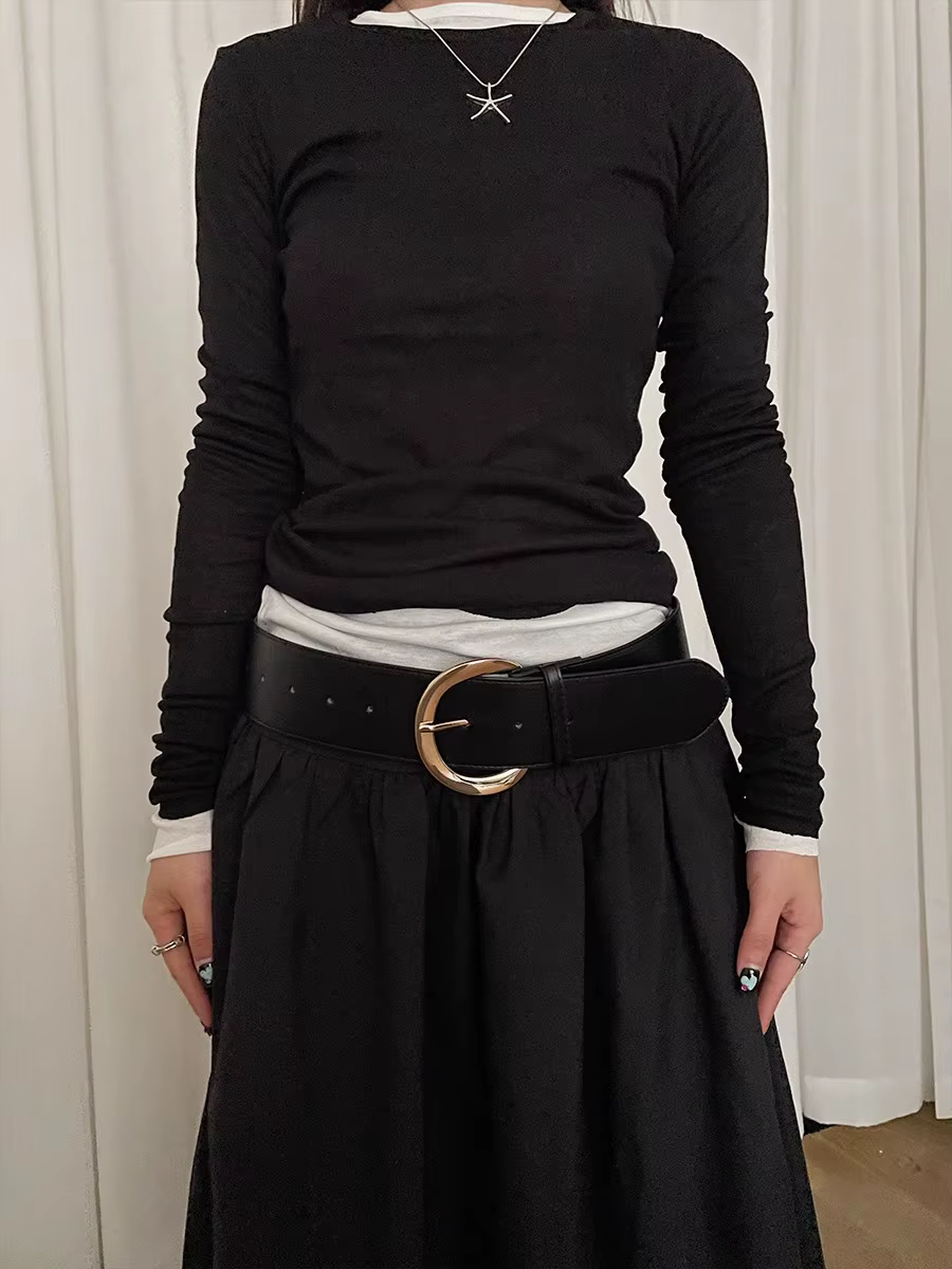 Ceinture large pour femmes