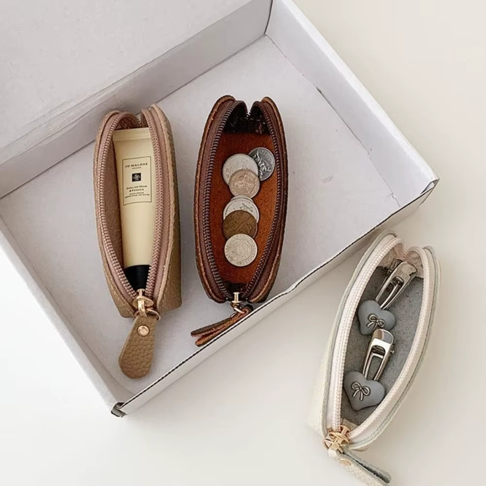 Portefeuille miniature en cuir PU