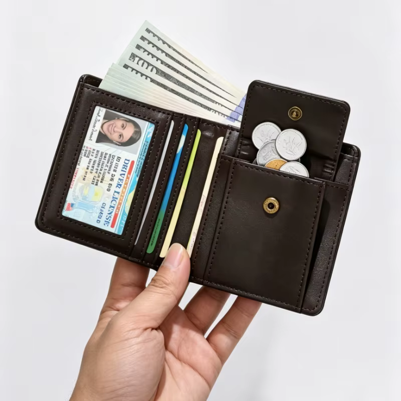 Portefeuilles pour hommes avec poche à monnaie