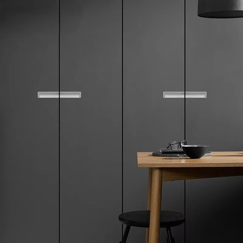 Poignée de porte d'armoire intégrée, bouton, main, moderne, simple, market, poignée de Cisco, armoire à chaussures, poignée cachée