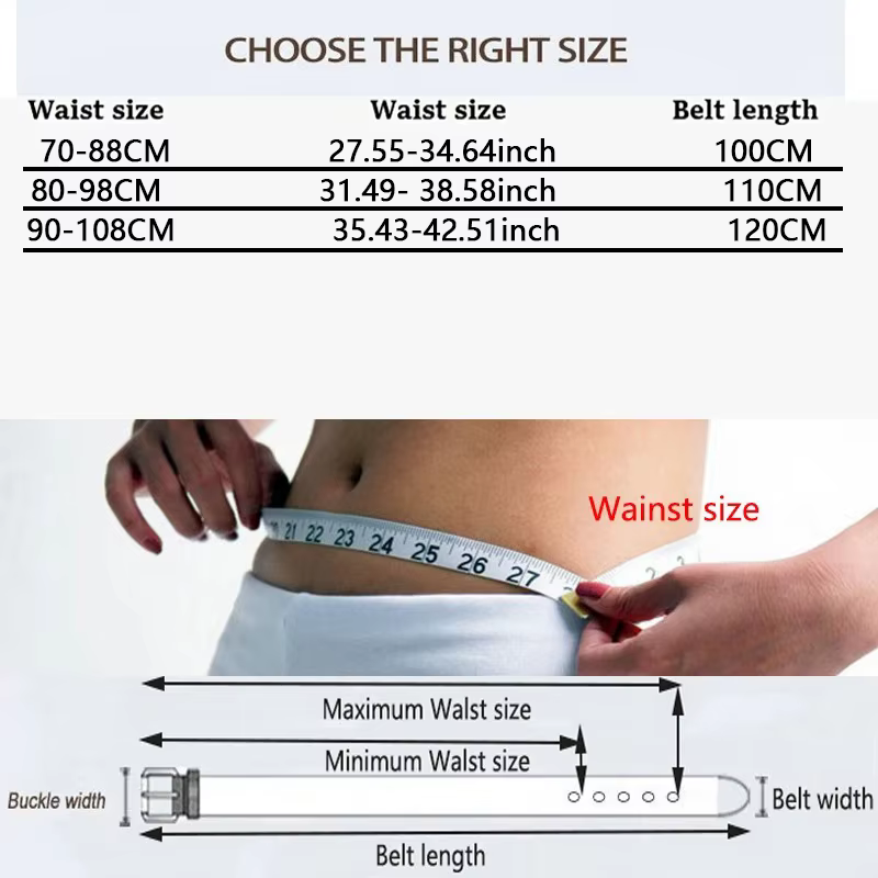 Ceinture en tissu pour hommes