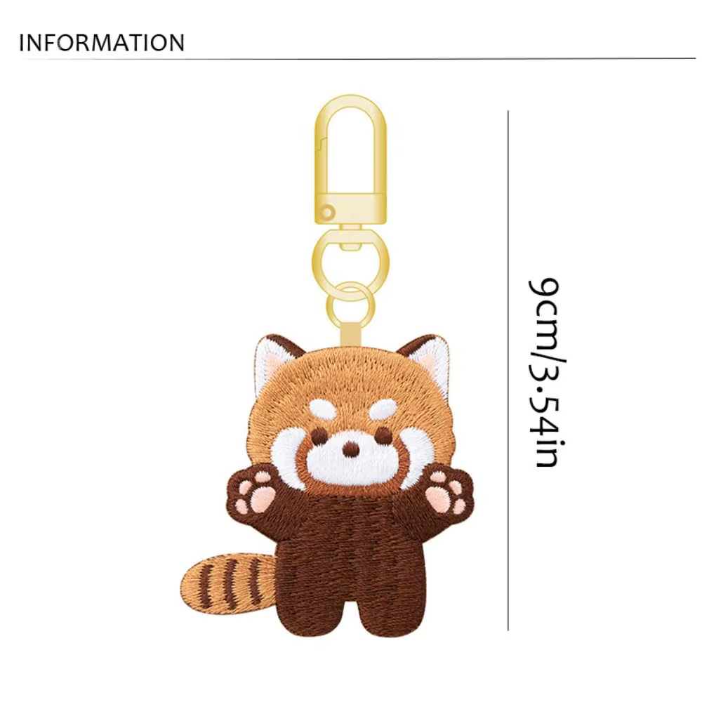 KrasnoKeyrchain-Pendentif Animal Kawaii