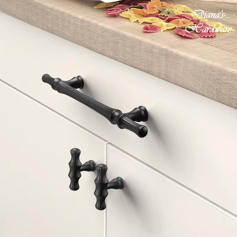 Poignée et bouton de meubles décoratifs jeunesse, armoire noire, armoire, armoire, MELKnobs, cuisine, porte Foy