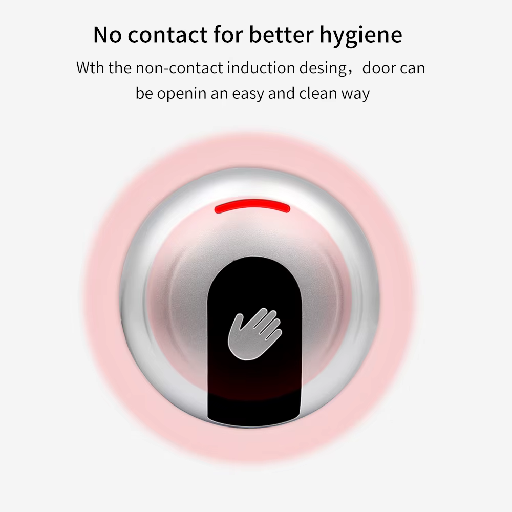 Joli de porte d'accès durable, bouton-poussoir de sortie, Cristal automatique du signal normalement ouvert