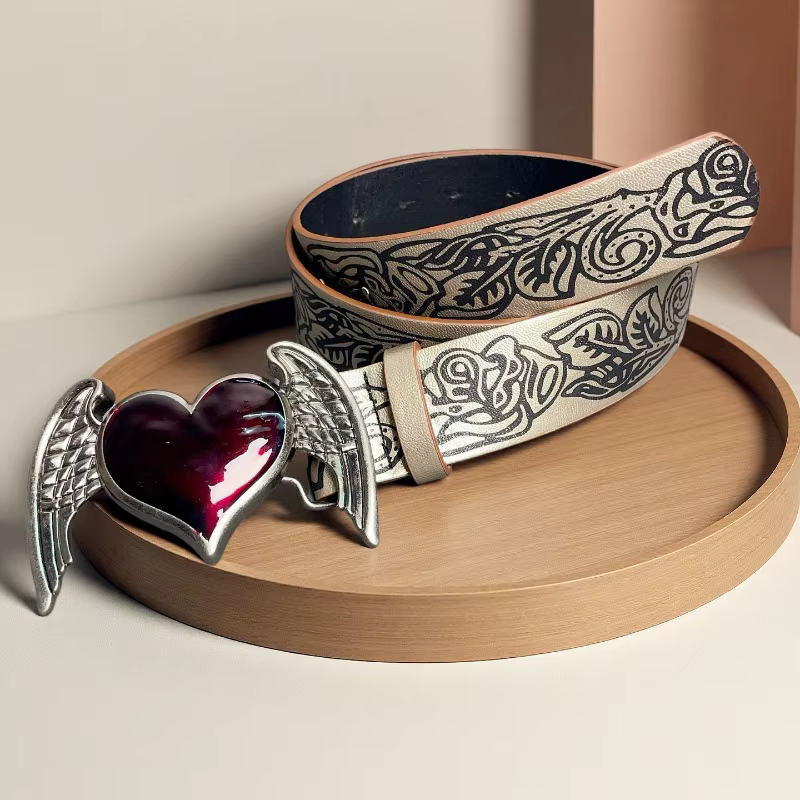 Ceinture pour femme de style punk rétro à la mode