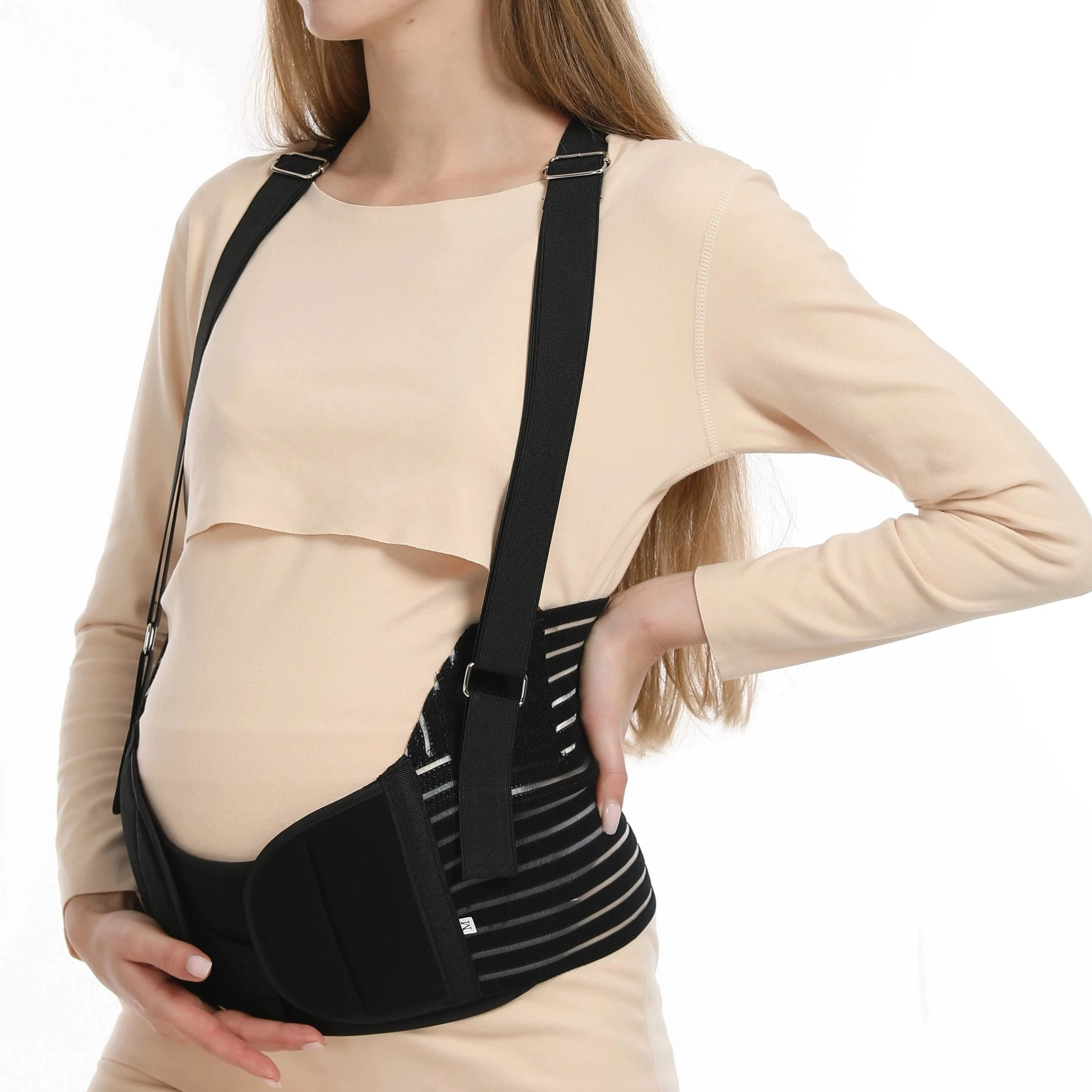 Ceinture de soutien de maternité pour le bas du dos pendant la grossesse, réglable et respirante, bande de soutien du ventre, ceinture de soutien de la taille