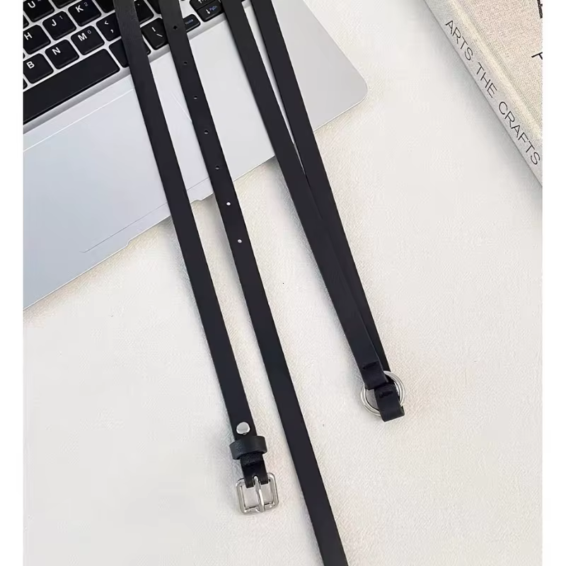 Ceinture à Double anneau Y2k pour femmes
