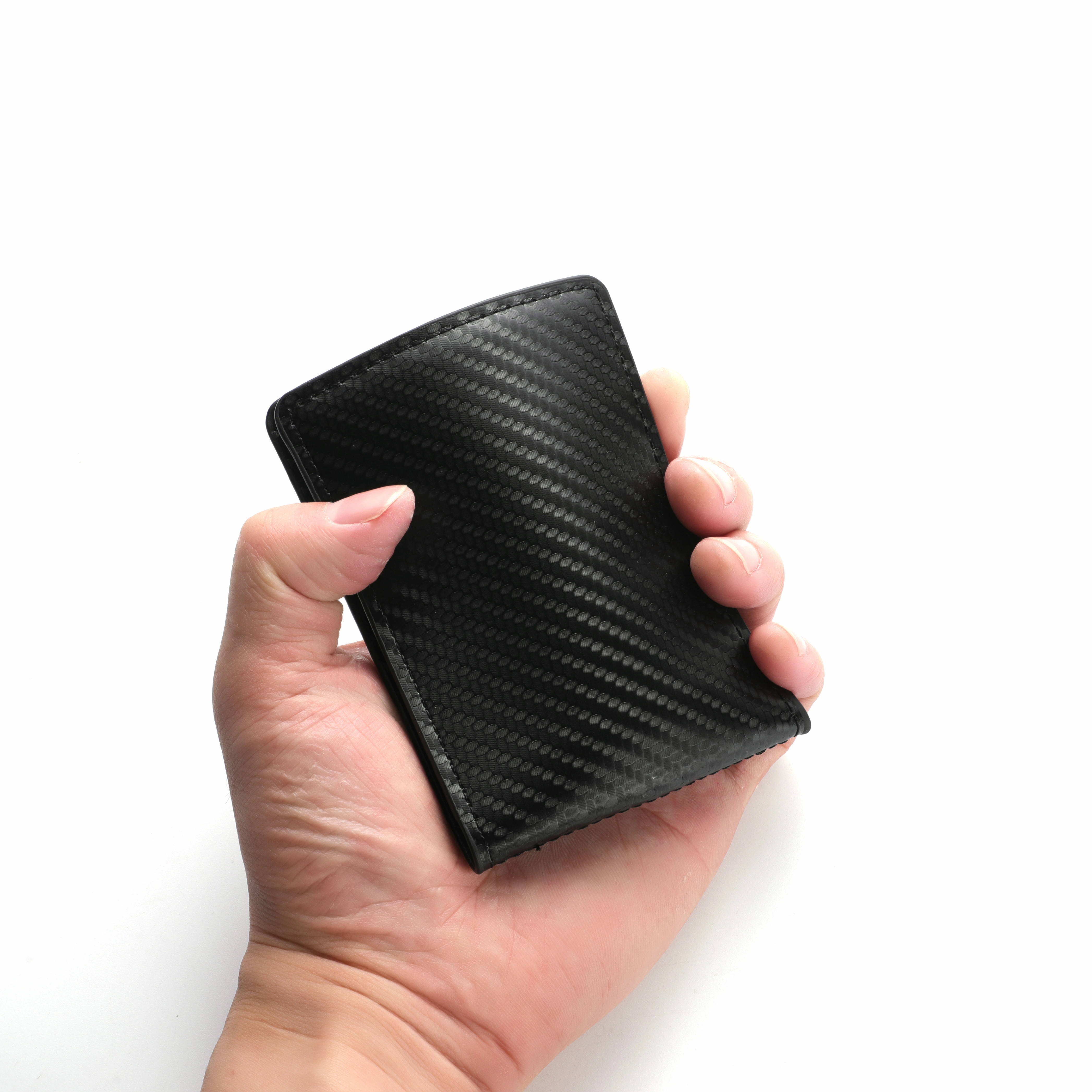 Porte-cartes de crédit en fibre de carbone pour homme