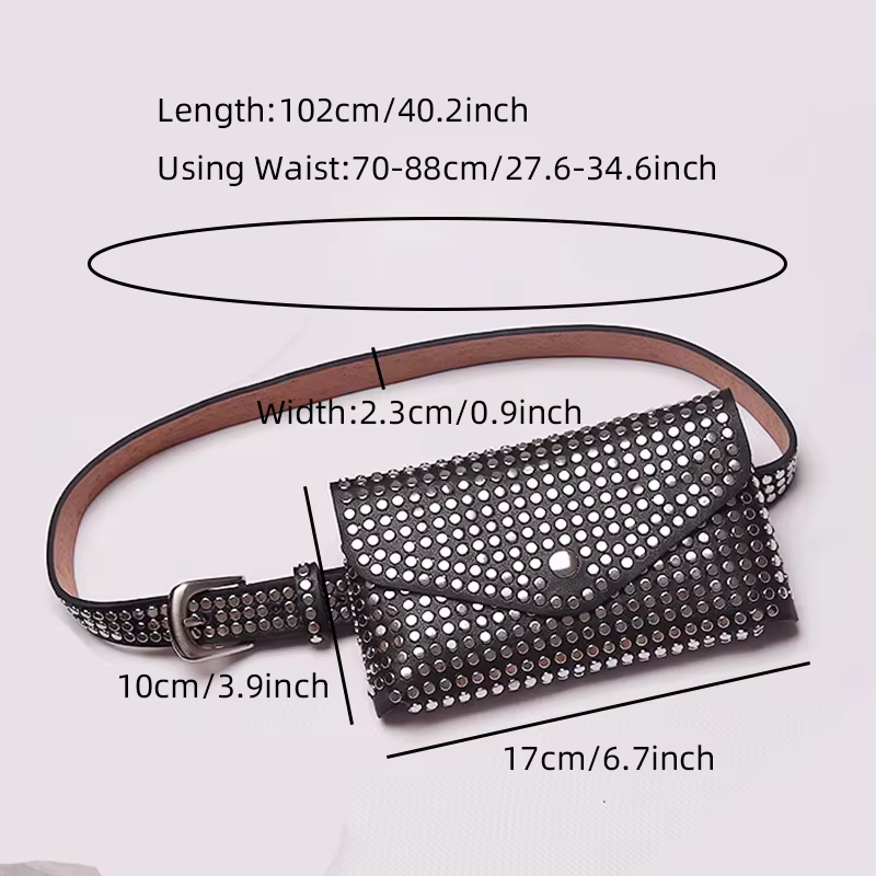 Petit sac de taille polyvalent pour téléphone portable