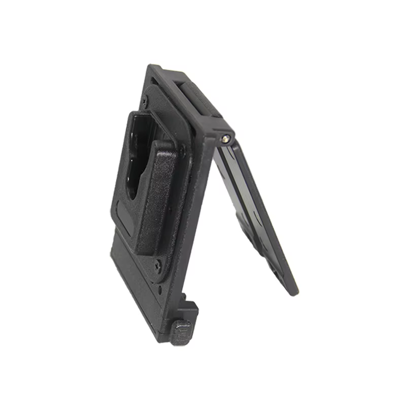 Support de ceinture tactique pour talkies-walkie, combiné modifié avec clip arrière, pince de taille MOLLE à double fente à dégagement rapide