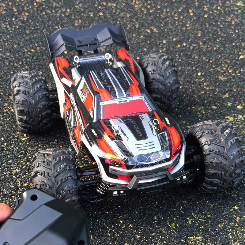 Voiture RC pour adultes 16102, 50 km/h, haute vitesse, 4x4, tout-terrain, camion télécommandé, 2,4 G, véhicule électrique tout-terrain, jouet, cadeau, 1:16