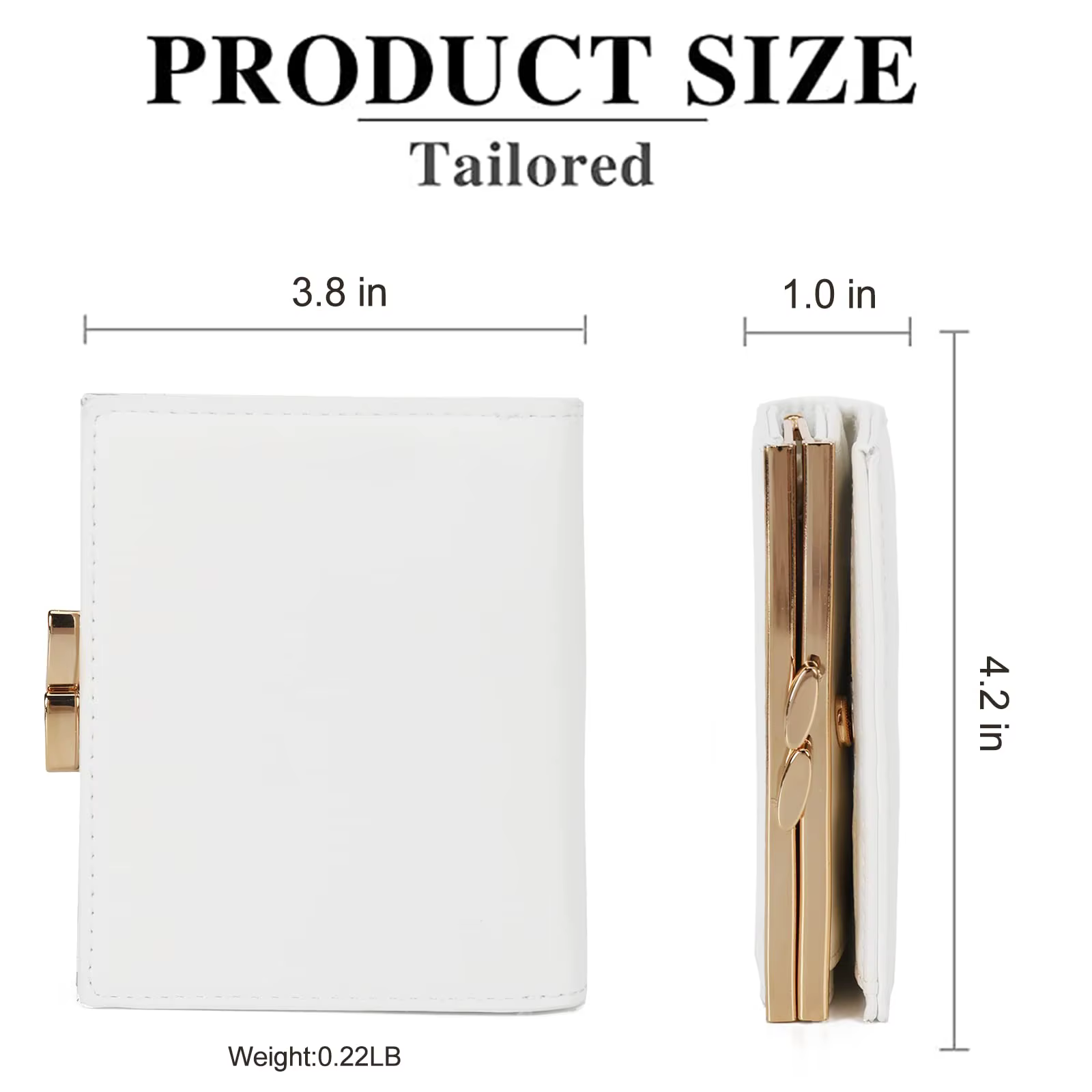 Portefeuille pour femme - Porte-cartes en PU de haute qualité