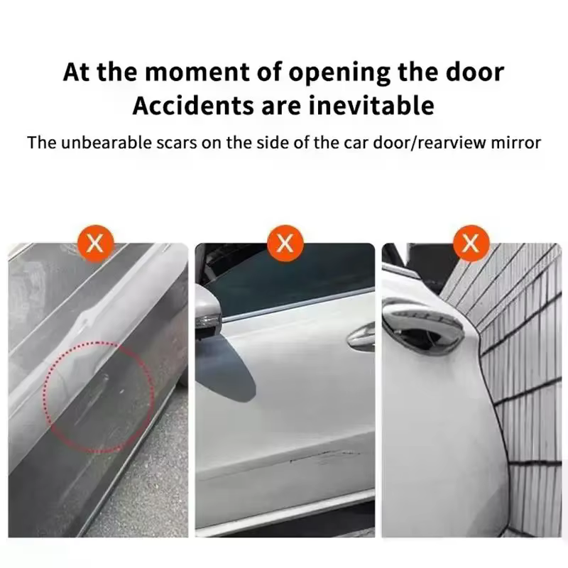 Protection magnétique pour portière de voiture, bandes anti-rayures universelles, protection latérale contre les bosses dans les parkings publics