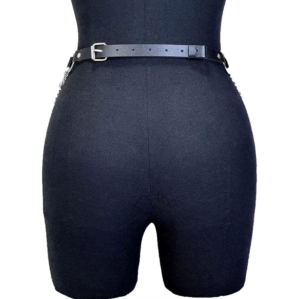 Femmes mode ceinture chaîne Style de rue