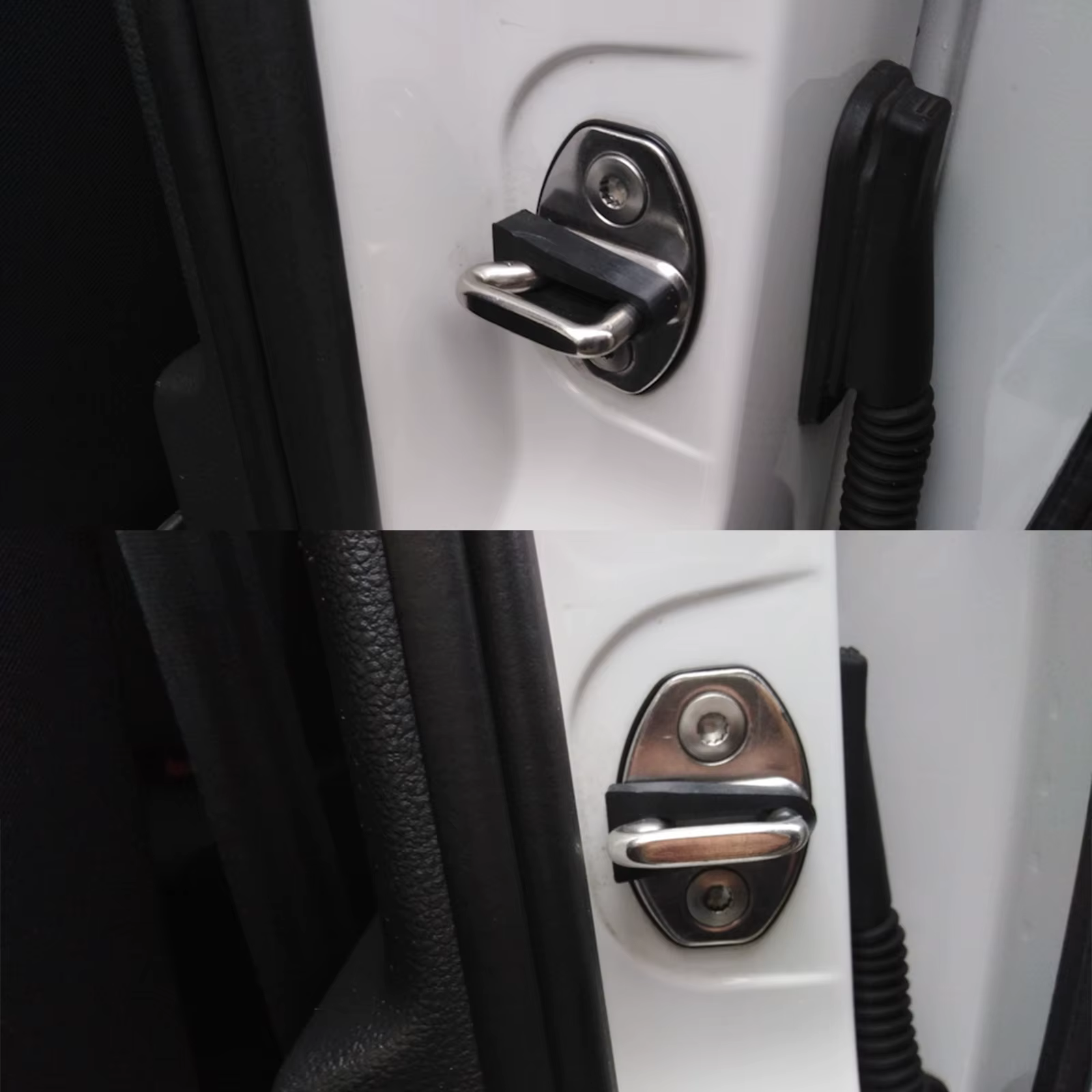 Amortisseur de porte de voiture, insonorisant, silencieux, pour Skoda Fabia, kodiaj, Octavia Rapid, Superb, Yeti