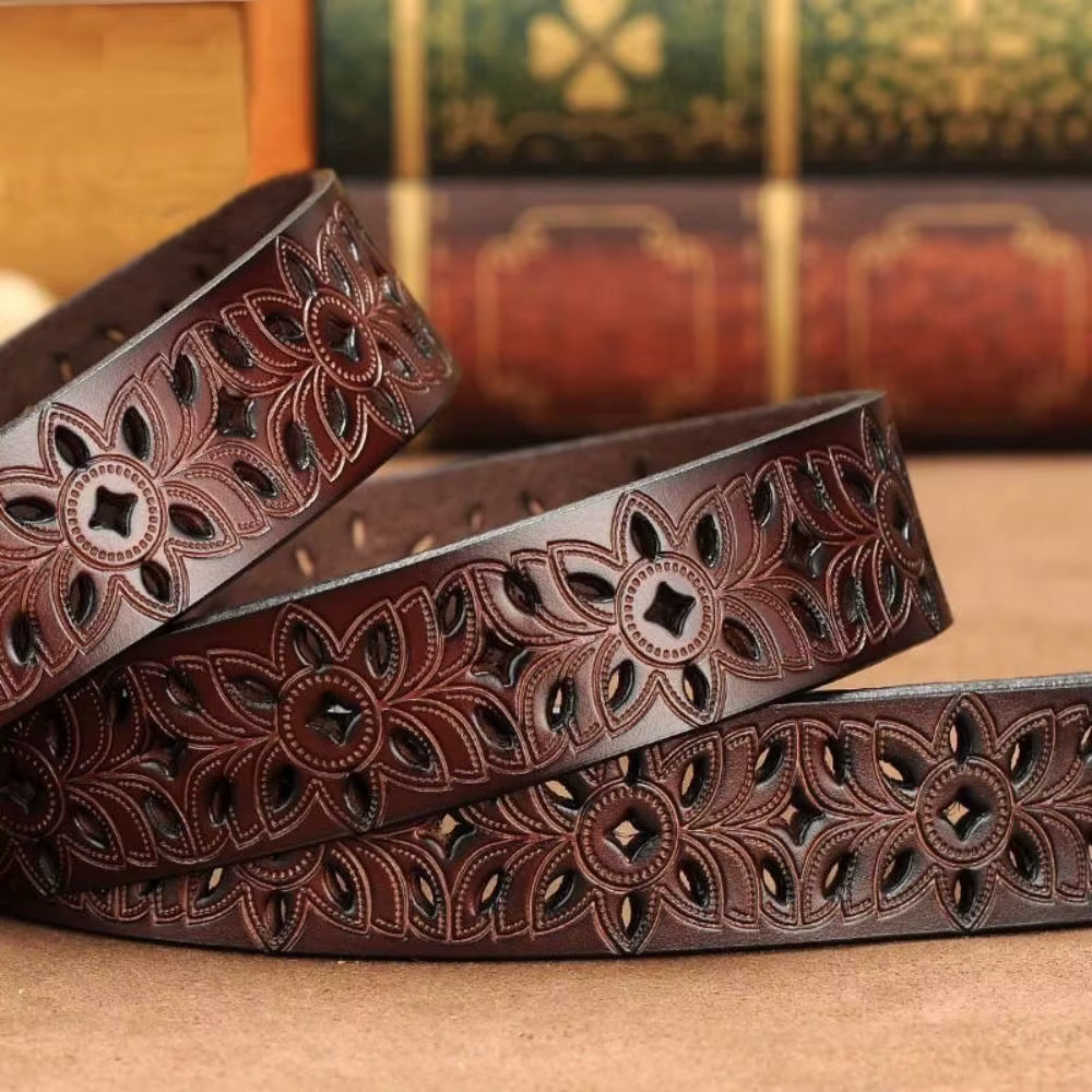 Ceintures en cuir pour femmes