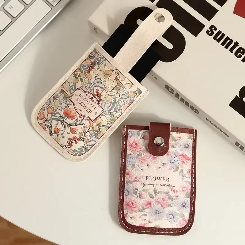 Porte-cartes coulissant pour femmes et hommes