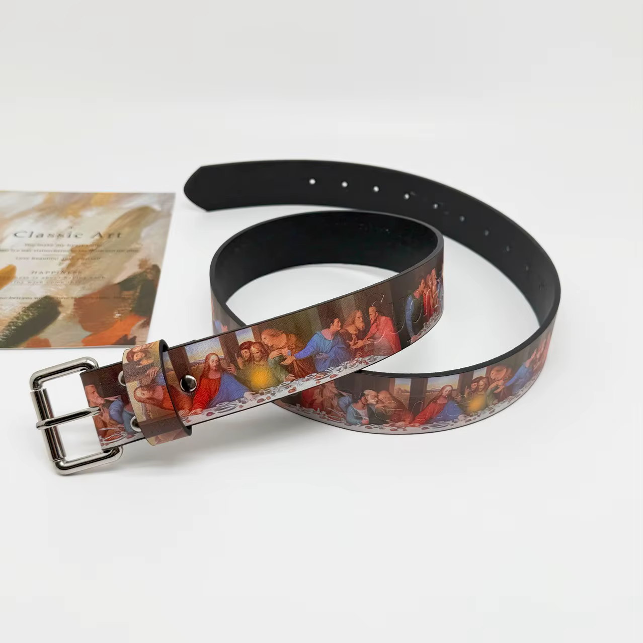 Ceinture large rétro style High Street